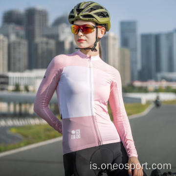 Quick Dry Women’s Pro Air Long Sleeve Cycling Jersey